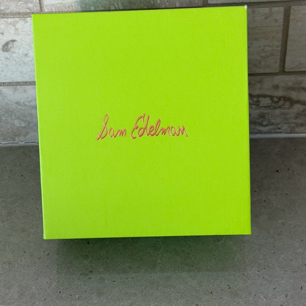 NWT Sam Edelman Noir Black patent leather card holder - Picture 4 of 4